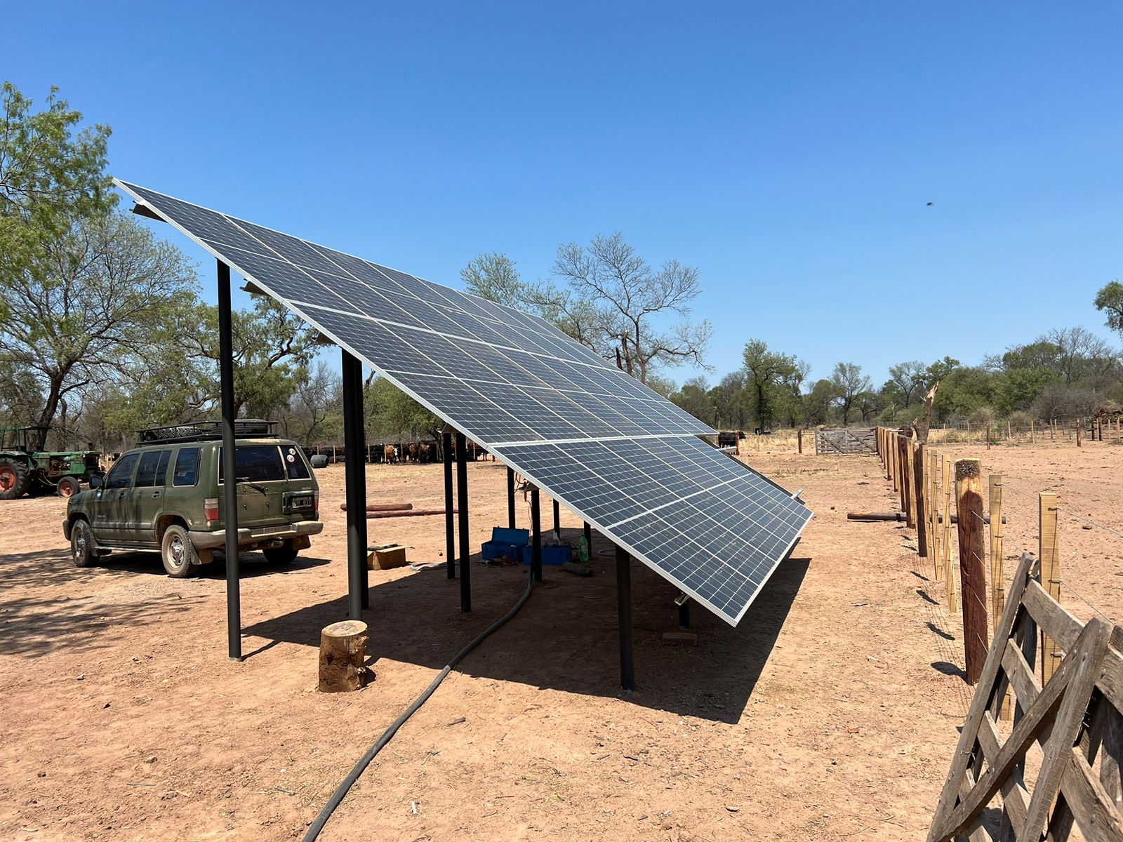 Solartech光伏揚(yáng)水系統(tǒng)助力阿根廷牧民解決牲畜飲水難題